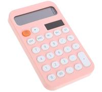 FRCOLOR Portable Basic Calculator for Students and Office Use 12-digit Lcd Display, Easy to Use and Battery Powered, Made of Sturdy Abs and Electronic Components, for School and Desk