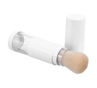FRCOLOR Portable Built Powder Storage Fibres Powder and Multi-functional Case Kabuki Loose Brush with Skin-friendly Flat Top Makeup Brush for Travel and Daily Use