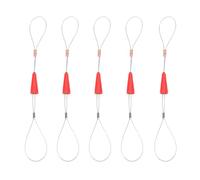 FRCOLOR Portable Cable Puller Wire Harness Tool Set 5pcs Easy to Carry and Operate Made of Sturdy PC and Iron Wire for Efficient Wiring Installation