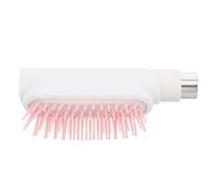 FRCOLOR Portable Detangling Brush with Built-in 10ml Fine Mist Sprayer for Women, Soft Rounded Bristles, One-handed Operation Hair Brush for Wet and Dry Hair, for Commuting and Travel