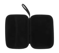 FRCOLOR Portable Earphone Data Cable Storage Bag with Hard Eva Shockproof Case, Waterproof Compact Organizer Pouch for Travel and Commute, Small Modern Aesthetics Earbuds Carrying Case