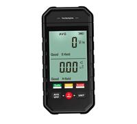 FRCOLOR Portable Emf Detector Large Screen Electric Magnetic Field Tester with Audible Visual Alarm for Home Outdoor Radiation Measurement
