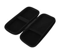 FRCOLOR Portable Eva Travel Cigar Humidor Case for 6 Cigars with Double Zipper and Mesh Pocket for Men on The Go