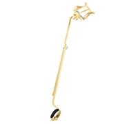 FRCOLOR Portable Flute Lyre Flip Folder Sheet Music Holder with Firm Clip for Flutes and Multi-instrument Use Lightweight and Secure Music Stand Accessory for Rehearsals and Performances