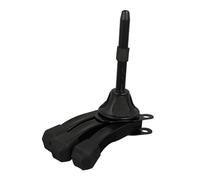 FRCOLOR Portable Foldable Flute Holder Stand Musical Instrument Holder Tripod Bracket for Clarinet and Wind Instruments Black Space-saving Design for Easy Storage and Stability