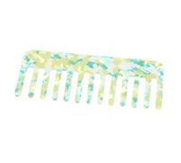 FRCOLOR Portable Hair Detangler Cantu Comb Scalp Brush for Curly Hair Men Women