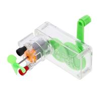 FRCOLOR Portable Hand Crank Generator for Educational Science Experiment Kit DIY Manual Electricity Generator for Physics Learning Enhances Creativity and Energy Conversion Understanding