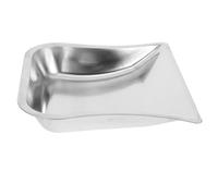 FRCOLOR Portable Housewarming Desktop Cleaning , and Desktop Stainless Steel Dustpan Metal Pedal Bin Cleaning Tool Simple and Convenient for Sturdy and Not Easy to Break