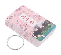 FRCOLOR Portable Japanese Flashcards Deck for Beginner Hiragana Katakana Learning Cards Self-study Phonics Vocabulary Building Educational Language Cards for Boys