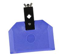FRCOLOR Portable Latin Percussion Cow Bell Drum Accessory Durable Block with Mounting Clamp Mallet High Pitched Sound for Musicians and Drummers for Various Music Styles