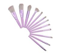 FRCOLOR Portable Makeup Brush Set for Women Lightweight and Elegant Travel Beauty Tools No Shedding Go Touch-ups