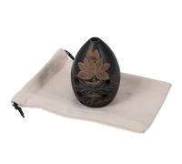 FRCOLOR Portable Pear-shaped Ocarina Pottery Music Instrument for Beginners Comfortable to Hold Sound Multi-function and Performance Prop Random Color