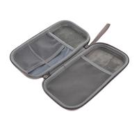 FRCOLOR Portable Power Bank Storage Bag with Eva Material, Lightweight Electronics Pouch Accessory for Earphones and USB Flash Disk, for Self-driving Tours and Home Collection