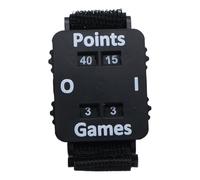 FRCOLOR Portable Score Counter Watch for Cricket and Padel, Weather-Resistant Pla Material User-Friendly Operation, Adjustable Wristband Suitable for Outdoor and Pickleball Matches