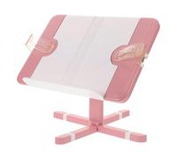 FRCOLOR Portable Sheet Music Holder for Desk for Recipes Textbooks and Music Scores Lightweight and Height Adjustable for Home and Outdoor Use