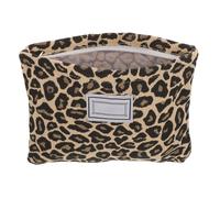 FRCOLOR Portable Travel Toiletry Bag Suitable for Random Color and Well-Organized Storage for Leopard Print Large Capacity Waterproof Makeup Organizer Travel Outdoor Use