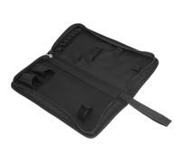 FRCOLOR Portable Tuning Tools Pouch Black Oxford Cloth Storage Case for Protecting Tuning Tools Suitable for Instrument Makers