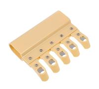 FRCOLOR Portable Wear Resistant Music Staff Drawing Tool Convenient Staff Scribe for Blackboard Painting Easy Single Hand Accessory Yellow