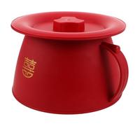 FRCOLOR Potty Training Toilet for Girls Portable Plastic Potty for Camping Car Travel Bedside Commode Bucket Lid for Household Use