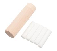 FRCOLOR Practical Wood and Cotton Fragrance Sniffing Sticks for Nose Aromatherapy, Impact-Resistant Design for Sinus Relief and Allergy Care