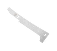 FRCOLOR Precision Metal Guitar Bridge Ruler Gauge for Luthiers Accurate String Instrument Measuring Tool for Violin and Guitar Bridge Cam Setup Portable Silver Crafting Accessory