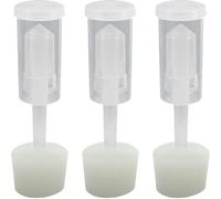 FRCOLOR Preserve Airlocks Silicone Plugs Slow Oxidation Bottle Airlocks Plastic One-Way Valves for Personal Use