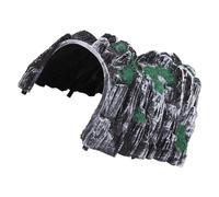 FRCOLOR Pretend Train Tunnel Model with Fine Detailing for Garden Decor Easy Installation Rockery Railway Cave for Model Train Scenery Simulation Play