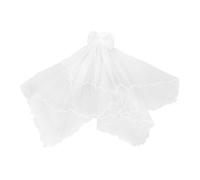 FRCOLOR Princess Veil Hairpin for Girl Bow Veil for Little Girl Holy Communion Hair Accessories