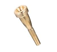 FRCOLOR Professional Horn Mouthpiece Replacement Gold Color Durable Accessory for Musical Instruments for Schools Concerts and Band Practice