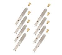 FRCOLOR Professional Lyre Harp String Pegs Replacement Set 8pcs Sturdy Tuning Pegs for Lyre Harp Accessories Music Instrument Parts