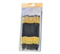 FRCOLOR Professional Makeup Kit 12pcs Eyebrow Brush Set Double-ended Mascara Brush Spiral Eyelash Roller and Eyebrow Comb