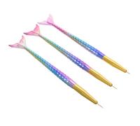 FRCOLOR Professional Nail Art Brushes Mermaid Line Fine Liner Set Nail Art Kit