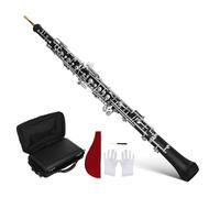 FRCOLOR Professional Oboe Instrument Key c Oboe Semi-automatic Mechanism High Pitch Accuracy for Symphony