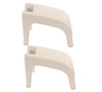 FRCOLOR Professional Pedicure Footrest Stool Anti-Numbness Design 2pcs and Comfortable Foot Support for Salon and Home Use for Manicure and Foot Care
