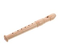 FRCOLOR Professional Wooden Recorder Beginner Wind Instrument for Boys and Lightweight Durable Design for Early Musical Development Music for School and Home Use