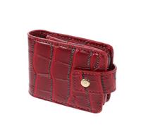 FRCOLOR Pu Leather Lipstick Organizer with Mirror Portable Mini Travel Lipstick Case Cosmetic Storage Bag for Effective Classification and On-the-go Use
