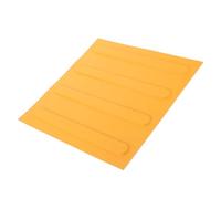 FRCOLOR PVC Blind Bricks for Garden Pathways Orange Tactile Walkway Floor Stickers for Sidewalks Patio Blind Boards Easy to Install and Weather Resistant