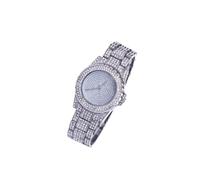 FRCOLOR Quartz Watch Wristwatch with Stainless Steel Band Women's Elegant and Rhinestone Detail, Sturdy and Fashionably Designed Suitable for Christmas and Valentine's Day Gifts