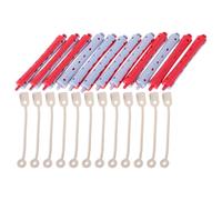 FRCOLOR Quick Styling 12pcs Hair Perming Rods Pp Cold Wave Curlers for Long Short Hair for Natural Curly