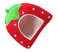 FRCOLOR Rabbit Barber Winter House Hamster Hideouts for Indoor Bunnies Cozy Fleece Bedding for Small Animal Cages Warm Rabbit Hut