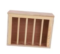 FRCOLOR Rabbit Hay Feeder Wood Small Animal Food Dispenser for Guinea Pigs Chinchilla Cage Feeding Station Hay Holder