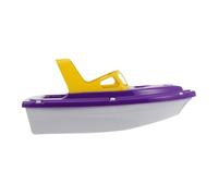FRCOLOR Race Boat Smooth Safe Plastic Bathing for Boys Floating Sailing Boat Gift