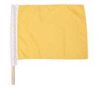 FRCOLOR Railway Flags with Red Yellow and Green Colours for Handheld and Lightweight Material for Railway Safety and Management