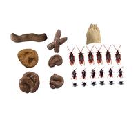 FRCOLOR Realistic Feces Prank Poo Prop Simulation for April Fool's Day Novelty Fake Excrement Model for Family Party and Practical Jokes