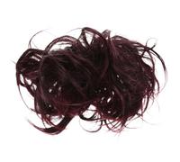 FRCOLOR Realistic Ponytail Wig Hair Tie Fluffy Curly Hair Ring Stylish Women's Wig Accessory for Daily Use and Special Events