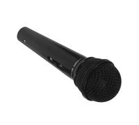FRCOLOR Realistic Pretend Microphone for Lightweight Handheld Interview Prop Model with Retro Style Portable Simulation Mic for Role Play Birthday Parties Singing Costumes and Stage