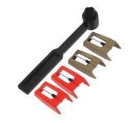 FRCOLOR Record Player Stylus Needle with Gold Red Options and Cleaning Brush Turntable Cartridge Replacement for Vinyl Phonograph Noise-reducing Audio Upgrade Kit for Beginners and