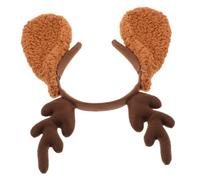 FRCOLOR Reindeer Antlers Dog Headband Cute Halloween Costume Accessory for Pets Versatile Holiday Parties Cosplay Events for Dog Holiday Accessories
