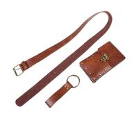 FRCOLOR Renaissance Belt Accessories Embossed Medieval Waist Belt Sword Holder for Pirate Sword Women