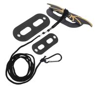 FRCOLOR Reptile Harness Easy to Store and Scratch-resistant and Lizard Leash with Creative Wing Shape, Made of Sturdy Pu and Nylon for Bearded Dragon for Halloween Outdoor Walks